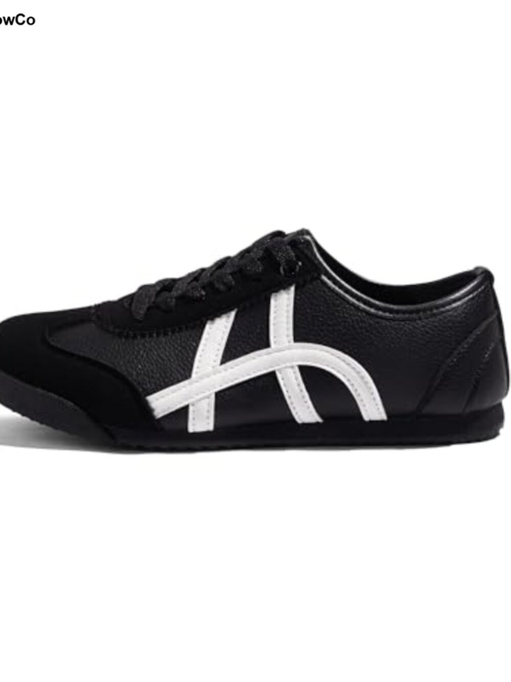 Retro Running Sneakers Women's Cushioned Casual Shoes Synthetic Leather